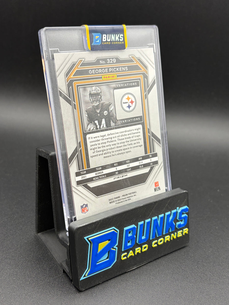 2022 George Pickens Prizm Panini RC Silver
