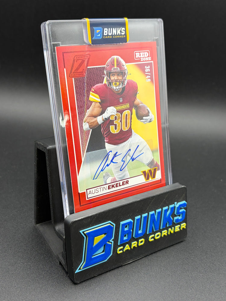 2024 Austin Ekeler Zenith Panini Red Zone Auto 36/49