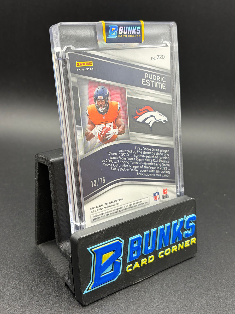 2024 Audric Estime Spectra Auto Patch RC 13/75