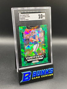 2024 Caleb Williams Emergent Green Ice Prizm RC SGC 10 (Box B52)