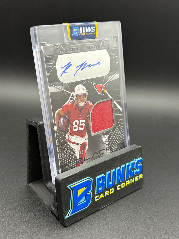 2021 Rondale Moore Black Panini Auto Patch RC 20/99