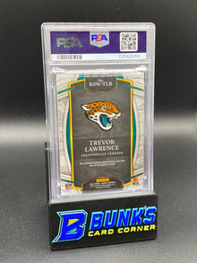 2021 Trevor Lawrence Swatch Copper Prizm RC PSA 10 (Box B52)