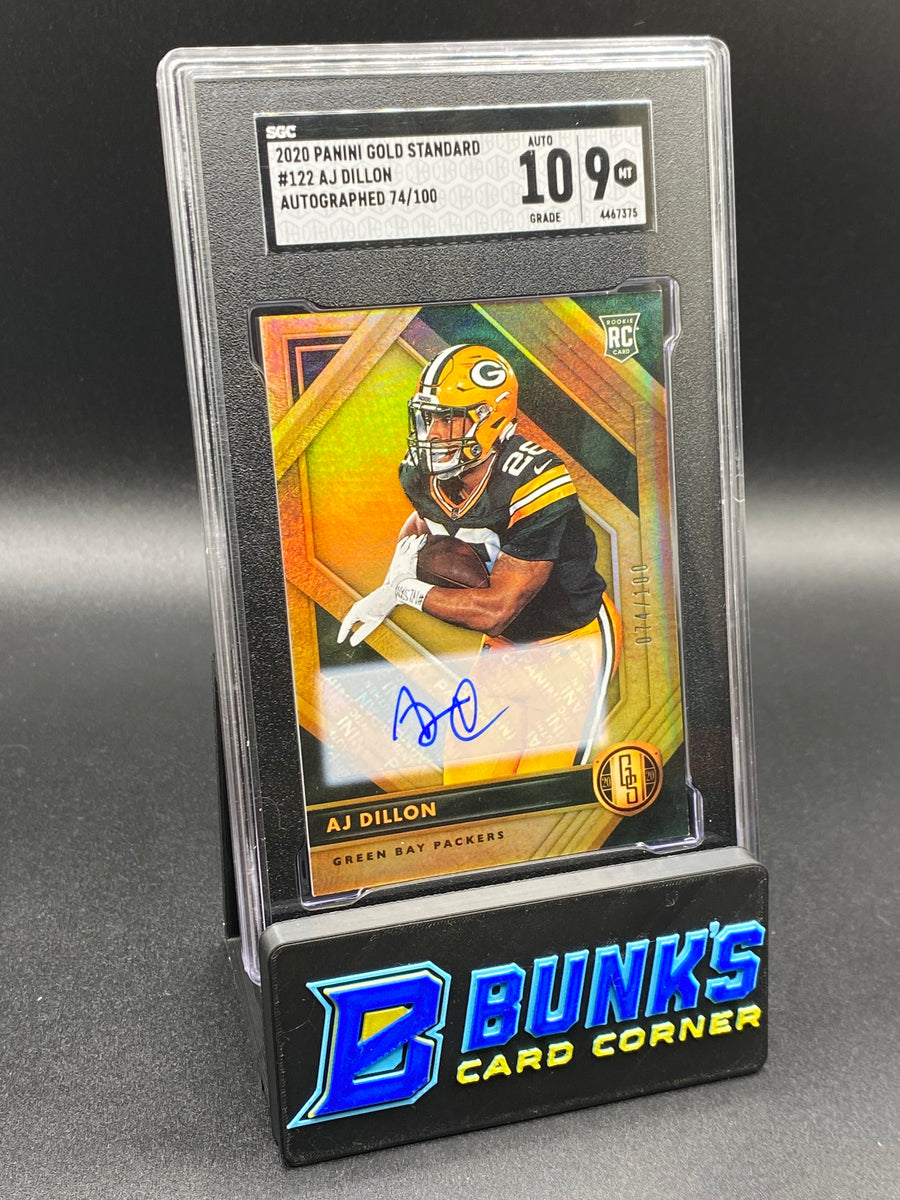 2020 AJ Dillon Auto. RC SGC 10/9