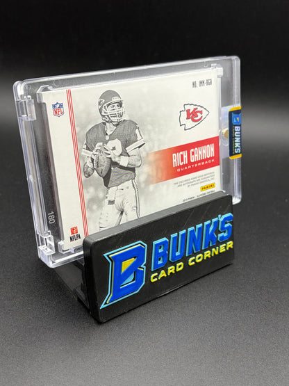 2019 Rich Gannon Illusions Auto Patch Immortalized