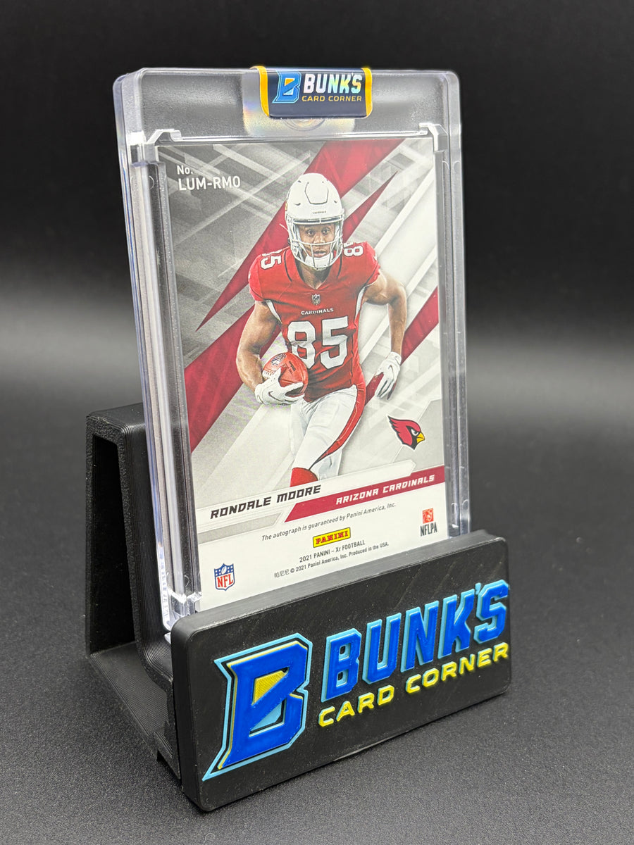 2021 Rondale Moore Luminous Auto Gold & Red RC 1/10