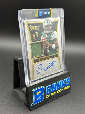 2013 Geno Smith Panini Select Patch Auto RC 303/399