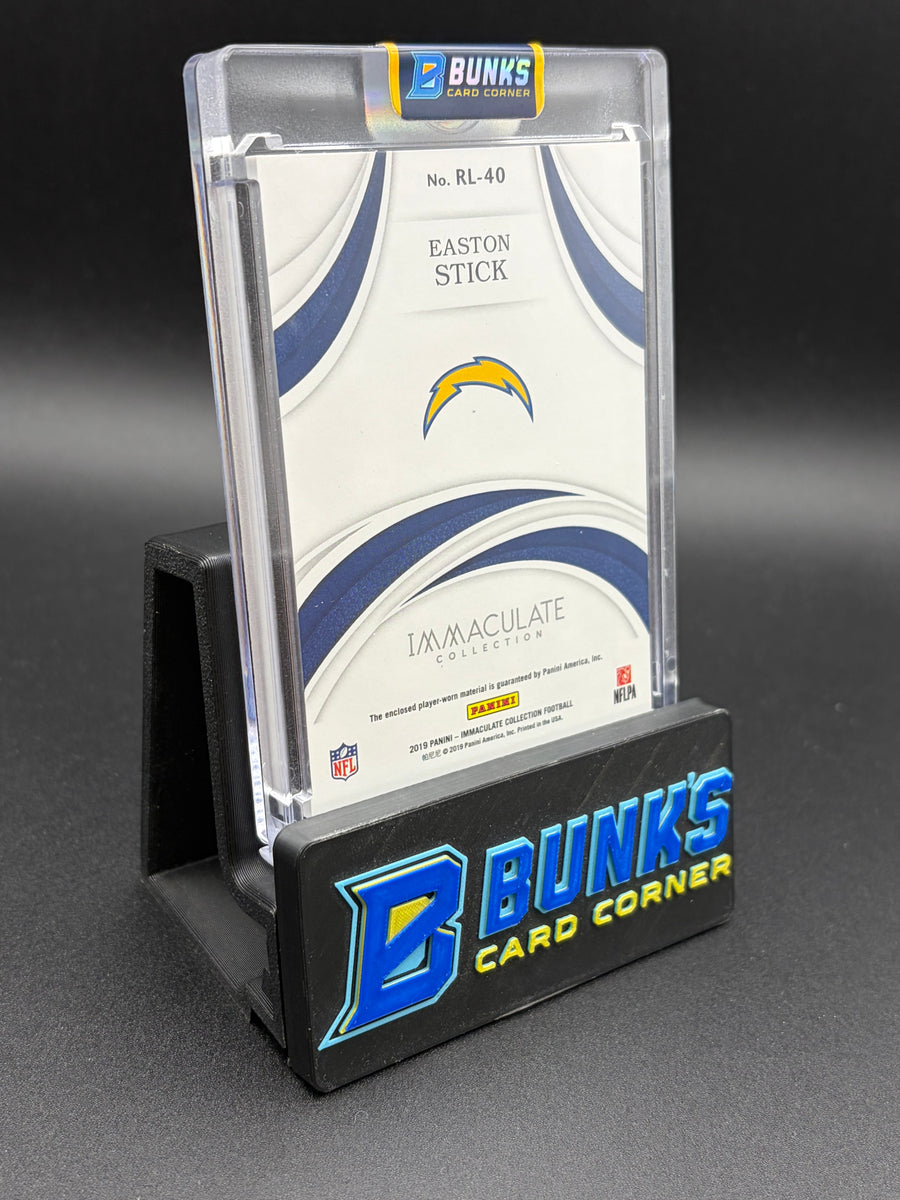 2019 Easton Stick Immaculate Collection Rookie Insignias 5/5 RC