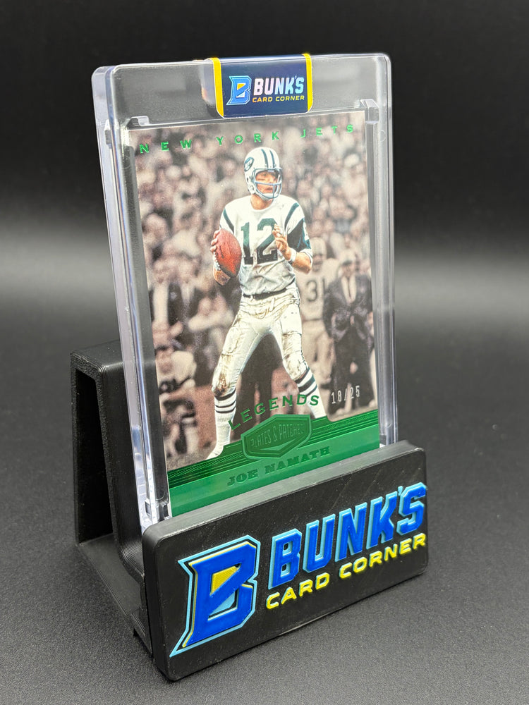 2019 Joe Namath Plates & Patches 18/25