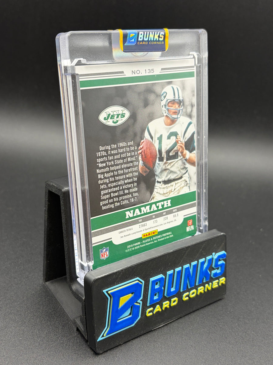 2019 Joe Namath Plates & Patches 18/25