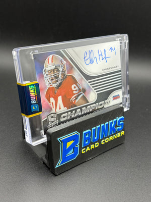 2021 Charles Haley Spectra Champion Signatures 72/125