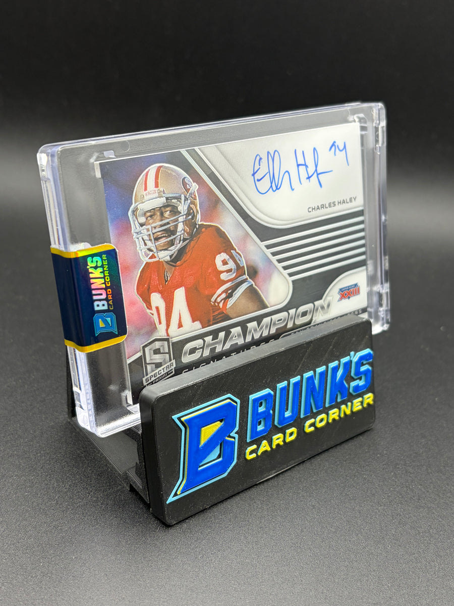 2021 Charles Haley Spectra Champion Signatures 72/125