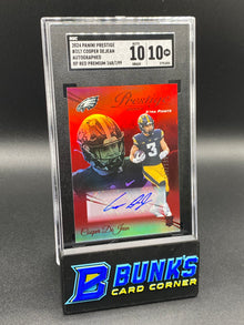 2024 Cooper DeJean Auto. XP Red Premium RC SGC 10/10 (Box B52)