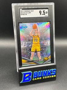 2022-23 Caitlin Clark Refractor SGC 9.5 (Box B52)