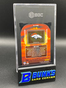 2024 Bo Nix Nuclear SGC 9 Case Hit RC (Box B52)