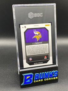 2024 JJ McCarthy Emergent Green Ice Prizm SGC 10 (Box B52)