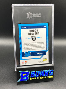 2024 Brock Bowers Red Wave Prizm RC SGC 10 (Box B52)