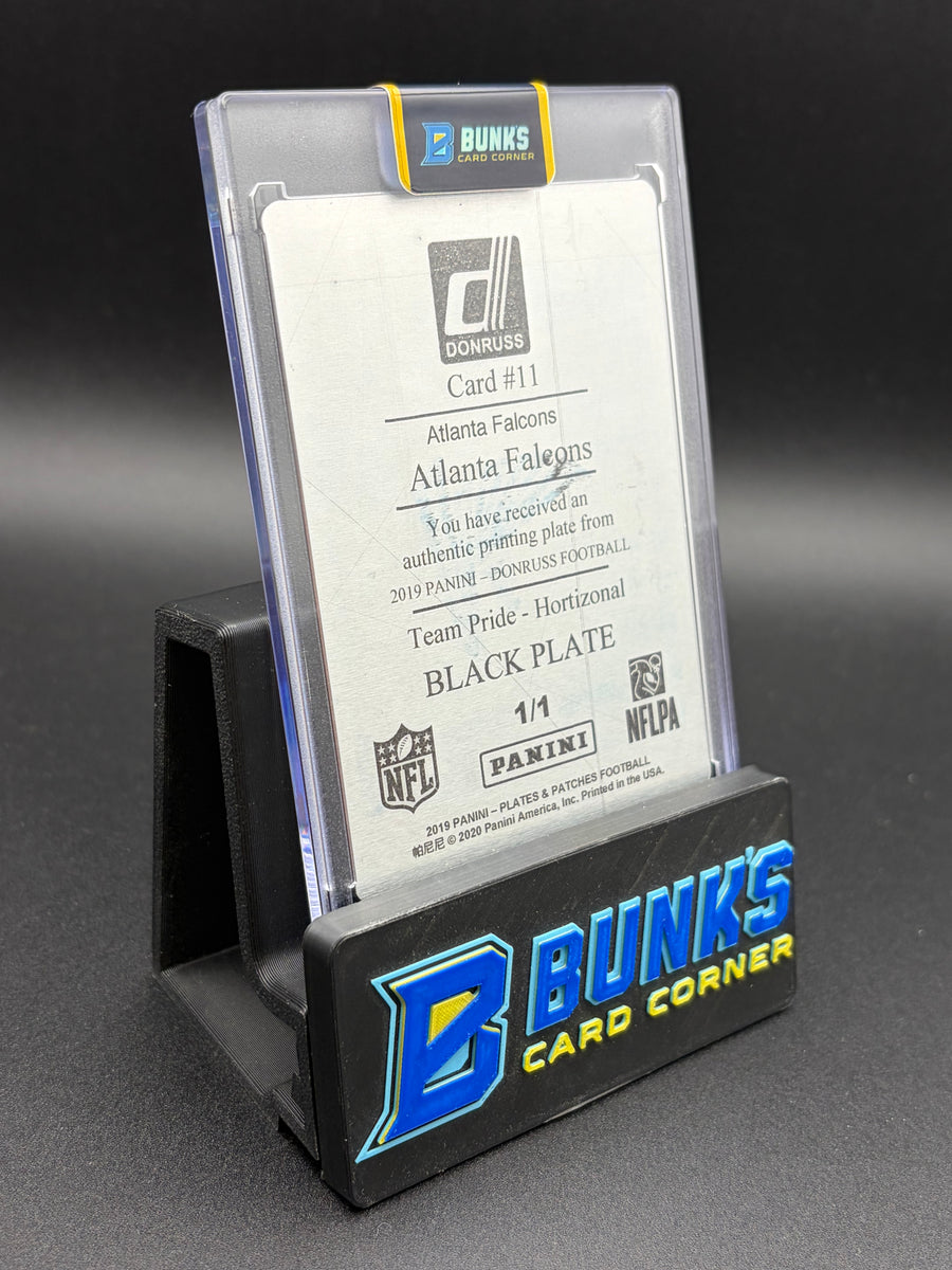 2019 Black Plate Donruss Football Plates & Patches 1/1