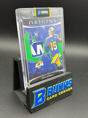 2021 Toto Atwell Origins Panini AU Memorabilia 2/5