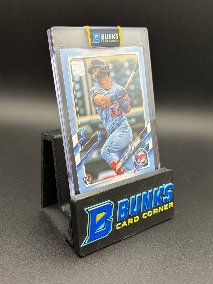 2021 Brent Rooker Topps Fathers Day Blue RC 38/50