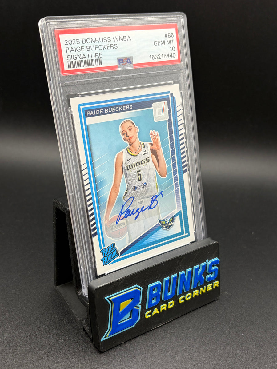 2025 Paige Bueckers Signature PSA 10 RC