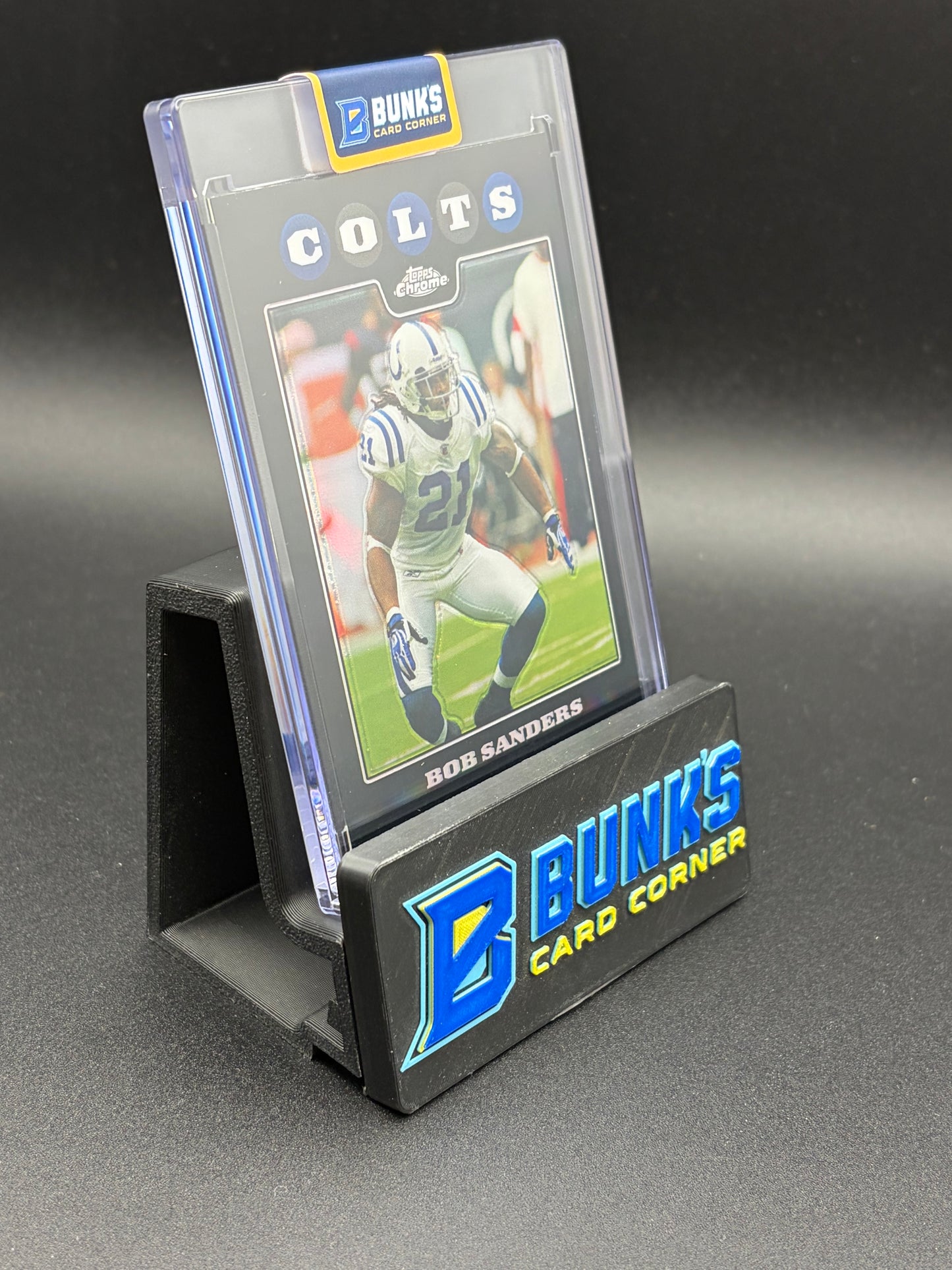 2008 Bob Sanders Topps Chrome Refractors