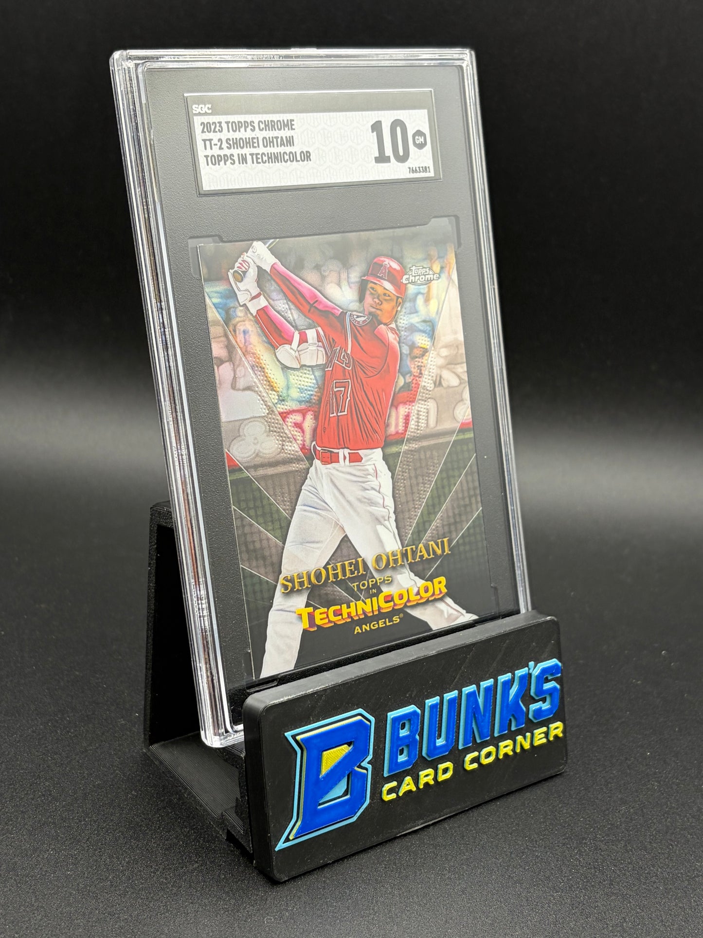 2023 Shohei Ohtani Topps In Technicolor SGC 10