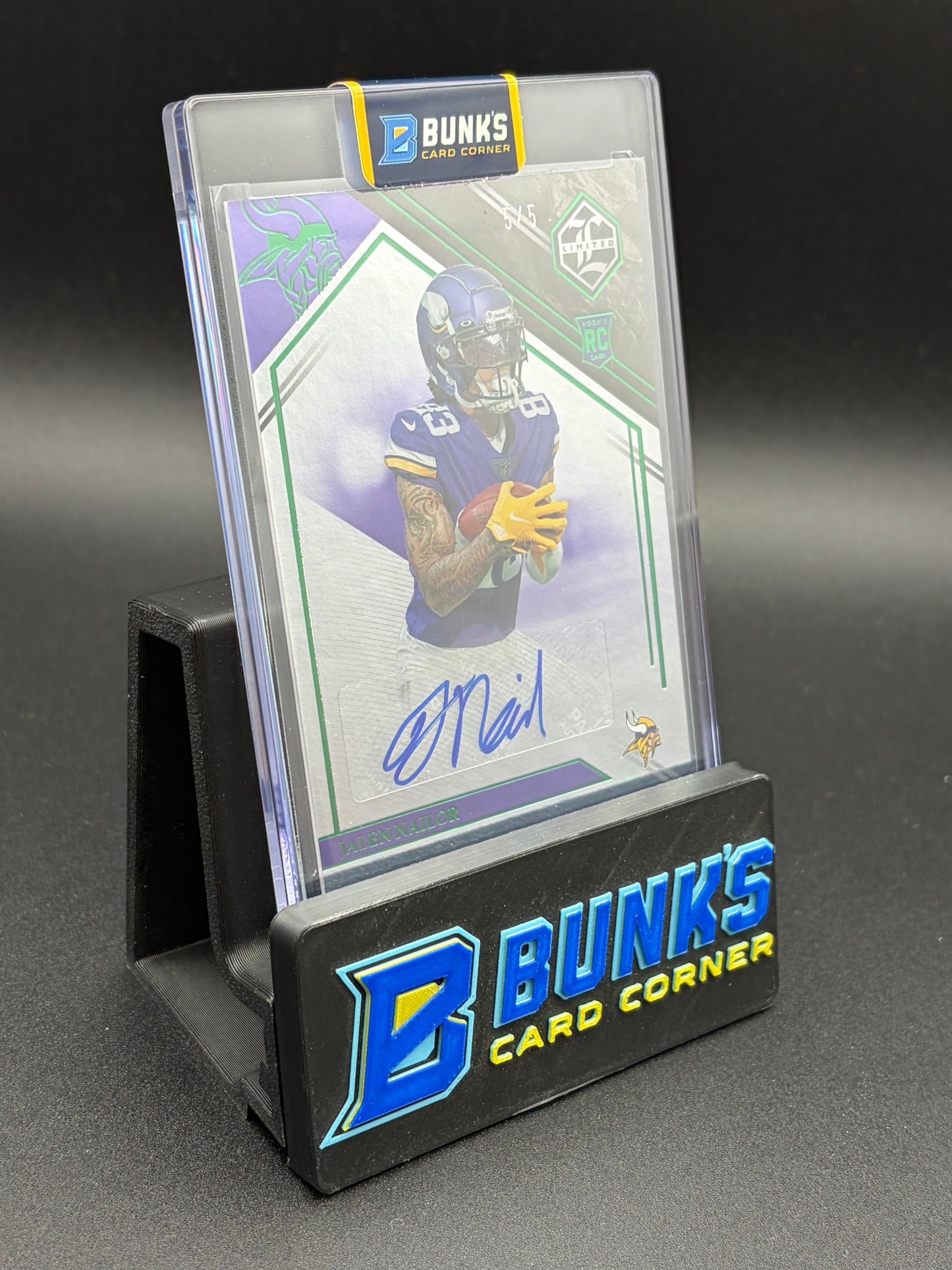 2022 Jalen Nailor Limited Panini Purple & Green RC 5/5