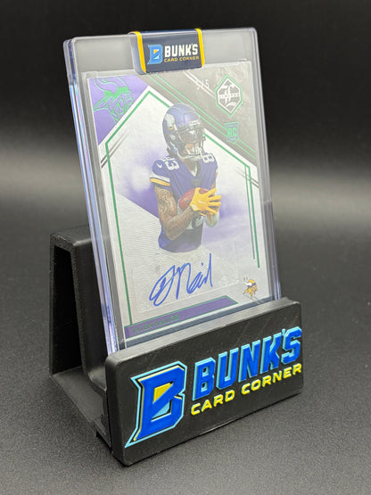 2022 Jalen Nailor Limited Panini Purple & Green RC 5/5