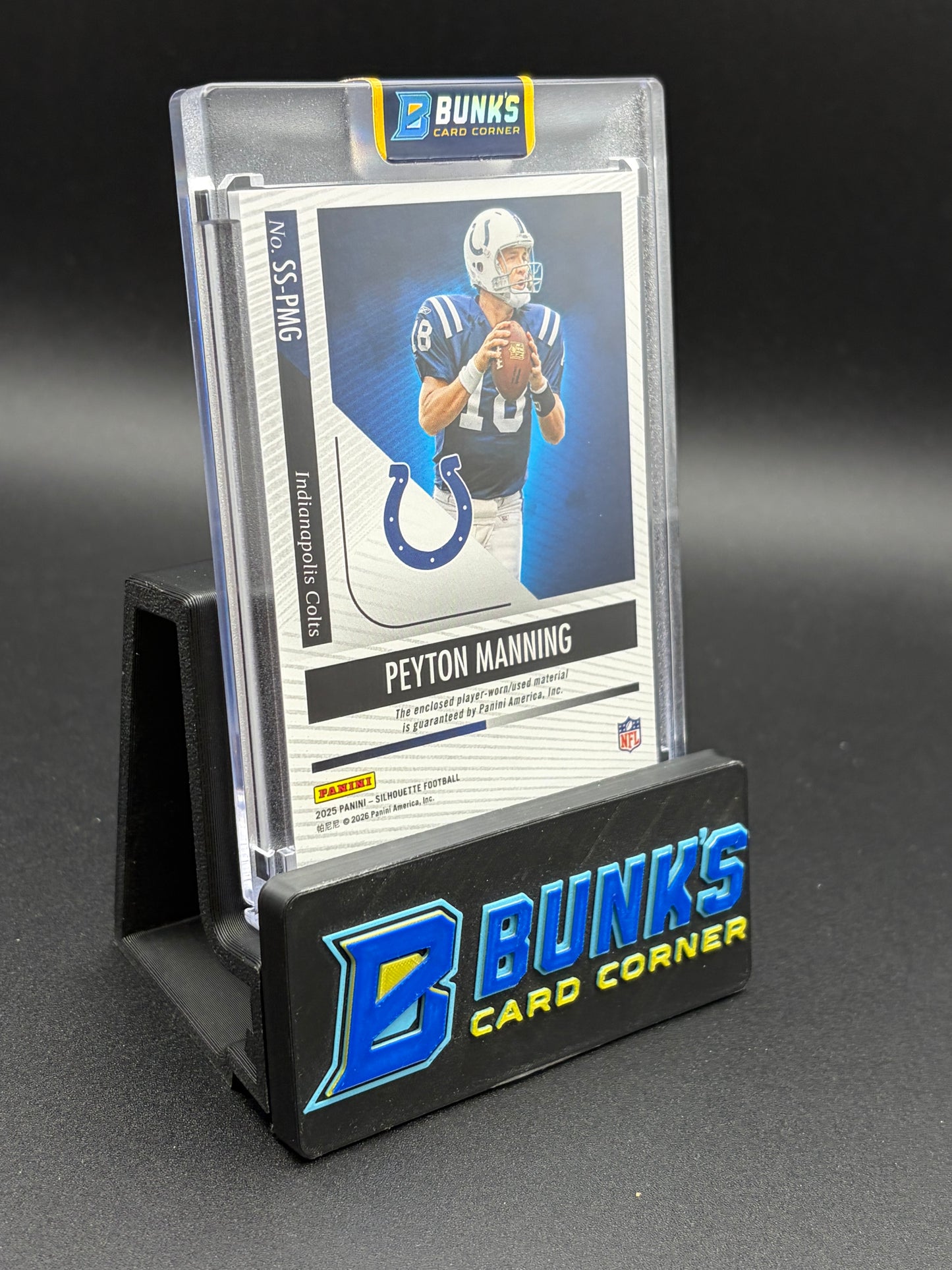 2025 Peyton Manning Silhouette Panini Materials 9/49