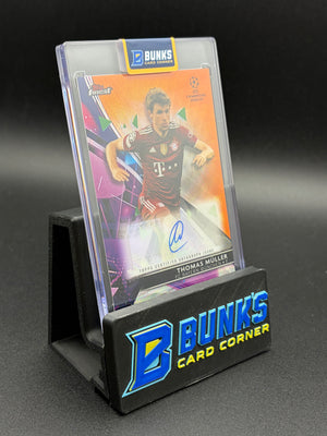 2022 Thomas Muller Base Auto Topps Orange Refractor