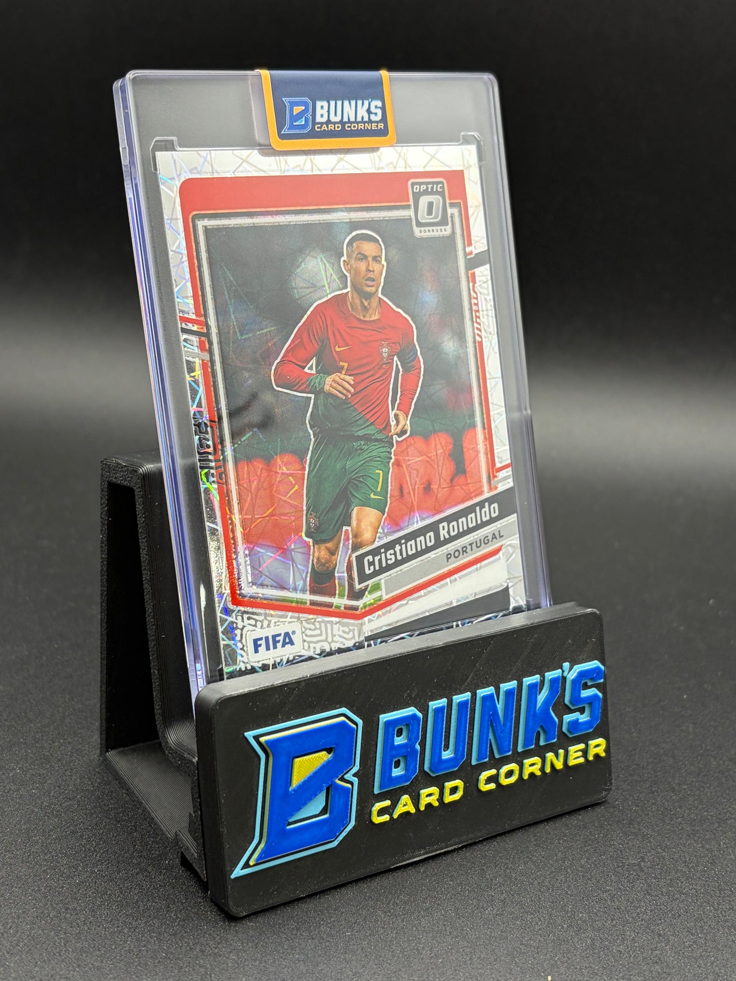 2023-24 Cristiano Ronaldo Donruss Panini Silver Refractor