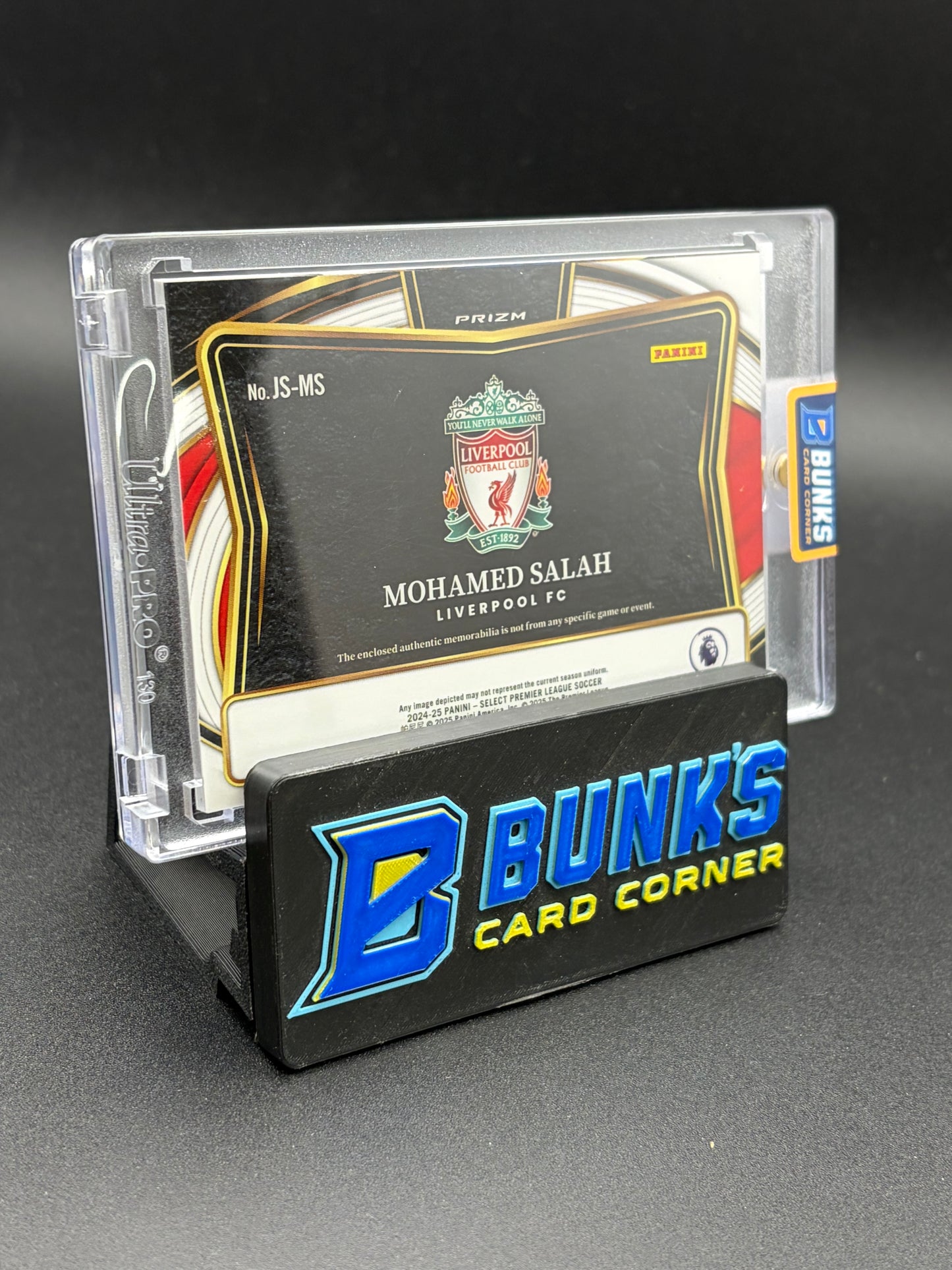 2024-25 Mohamed Salah Panini Premier League Patch Red