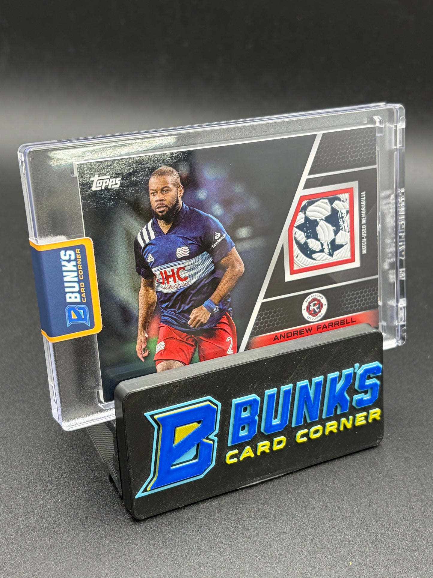 2022 Andrew Farrell MLS Relic Topps Major League 1/1