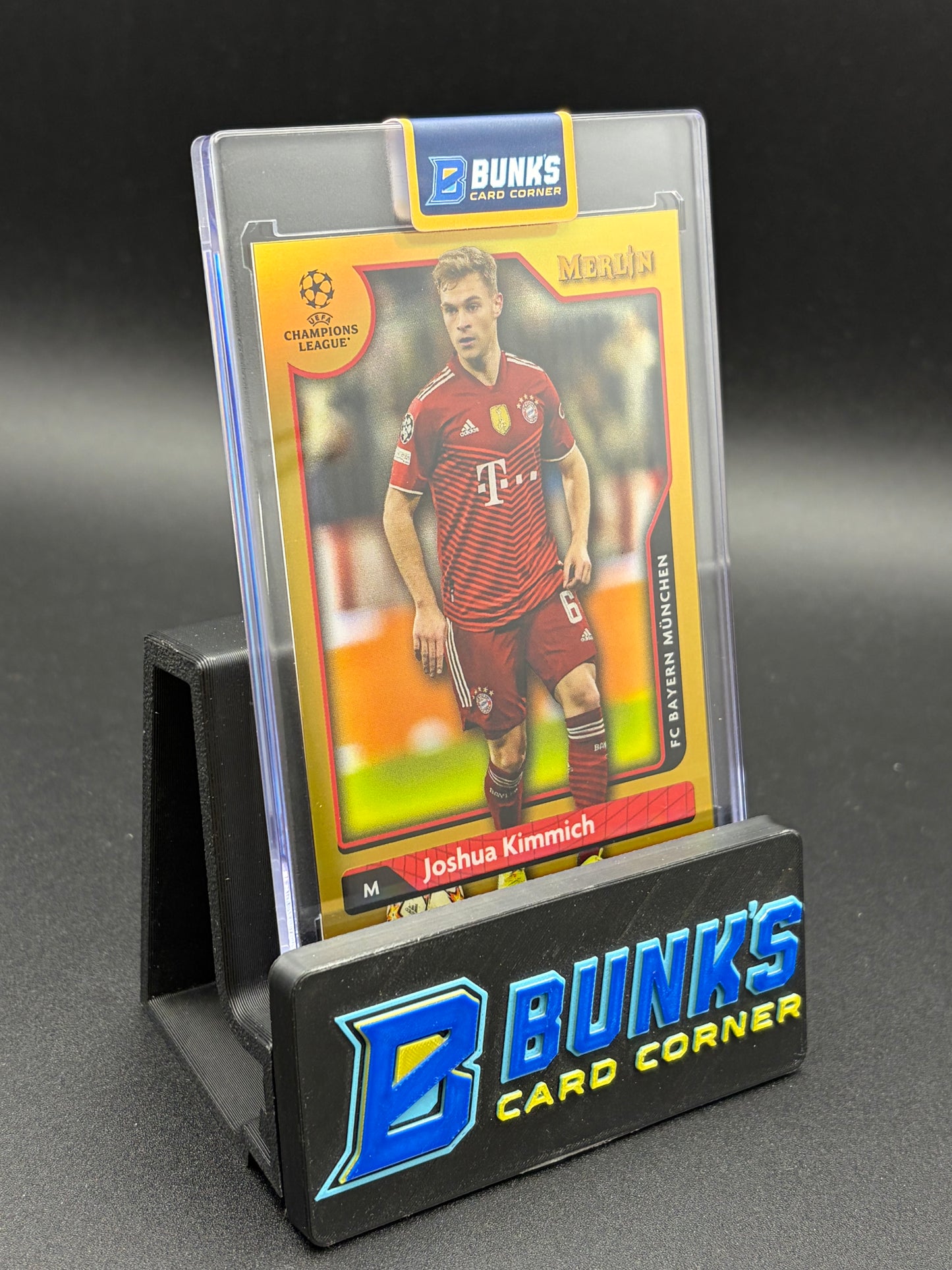 2022 Joshua Kimmich Gold Refractor Collection 3/50
