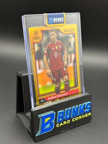 2022 Joshua Kimmich Gold Refractor Collection 3/50