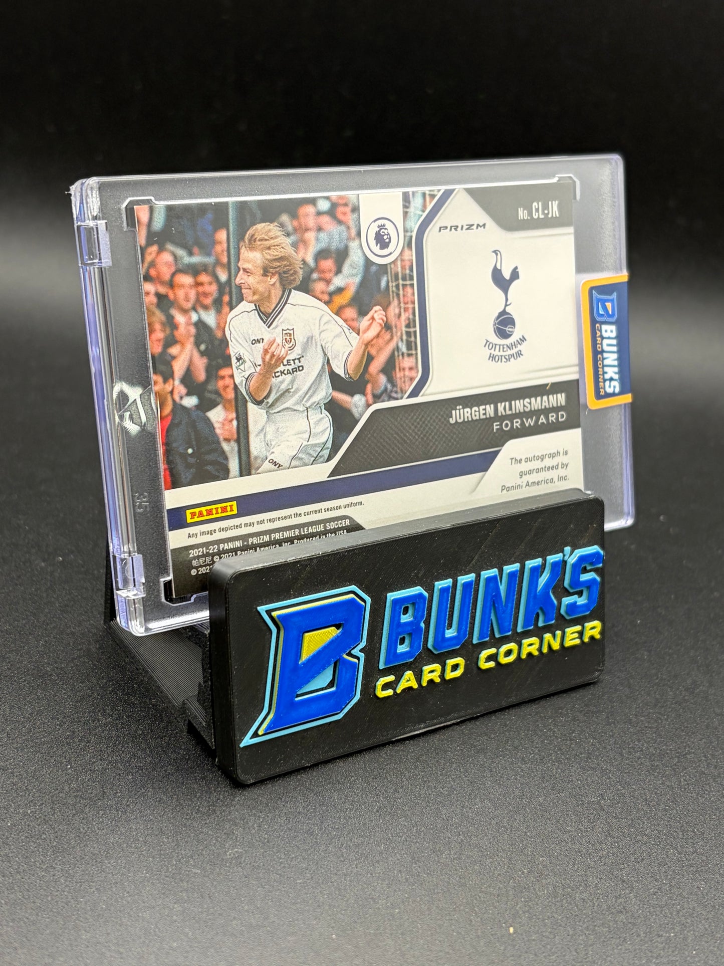 2021-22 Jurgen Klinsmann Prizm Premier League Auto Red