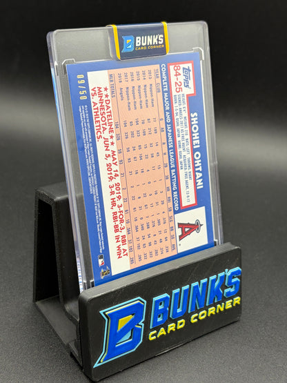 2019 Shohei Ohtani Topps Update Retro 9/50 RC