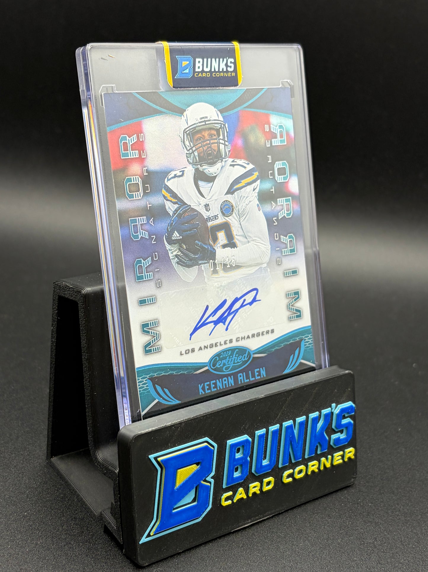 2019 Keenan Allen Certified Panini Auto Mirror 1/15