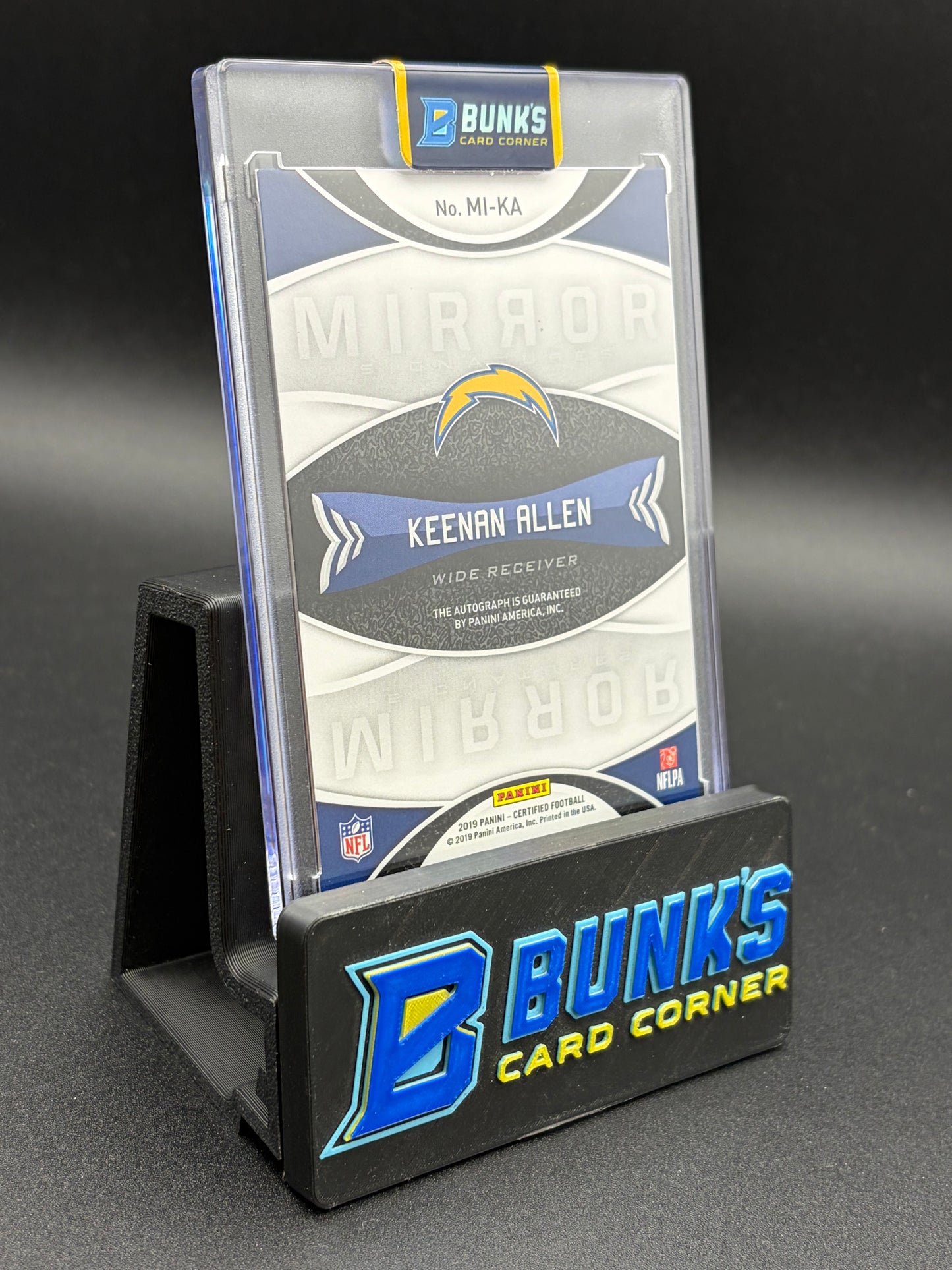 2019 Keenan Allen Certified Panini Auto Mirror 1/15