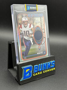 2024 Drake Maye Topps Chrome Rookie Relic