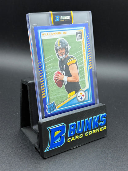2025 Will Howard Donruss Optic Panini Blue & Yellow RC