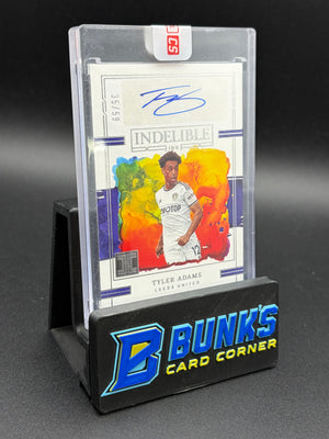 2022-23 Tyler Adams Impeccable Premier League Indelible 35/59 Auto