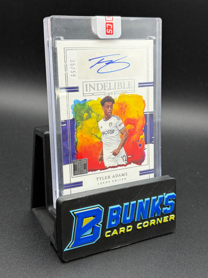 2022-23 Tyler Adams Impeccable Premier League Indelible 35/59 Auto