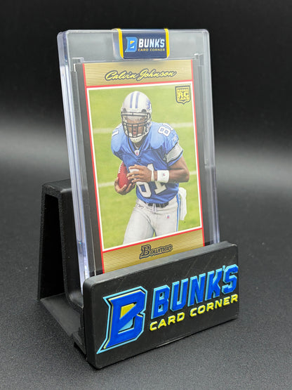2007 Calvin Johnson Bowman Briefing RC