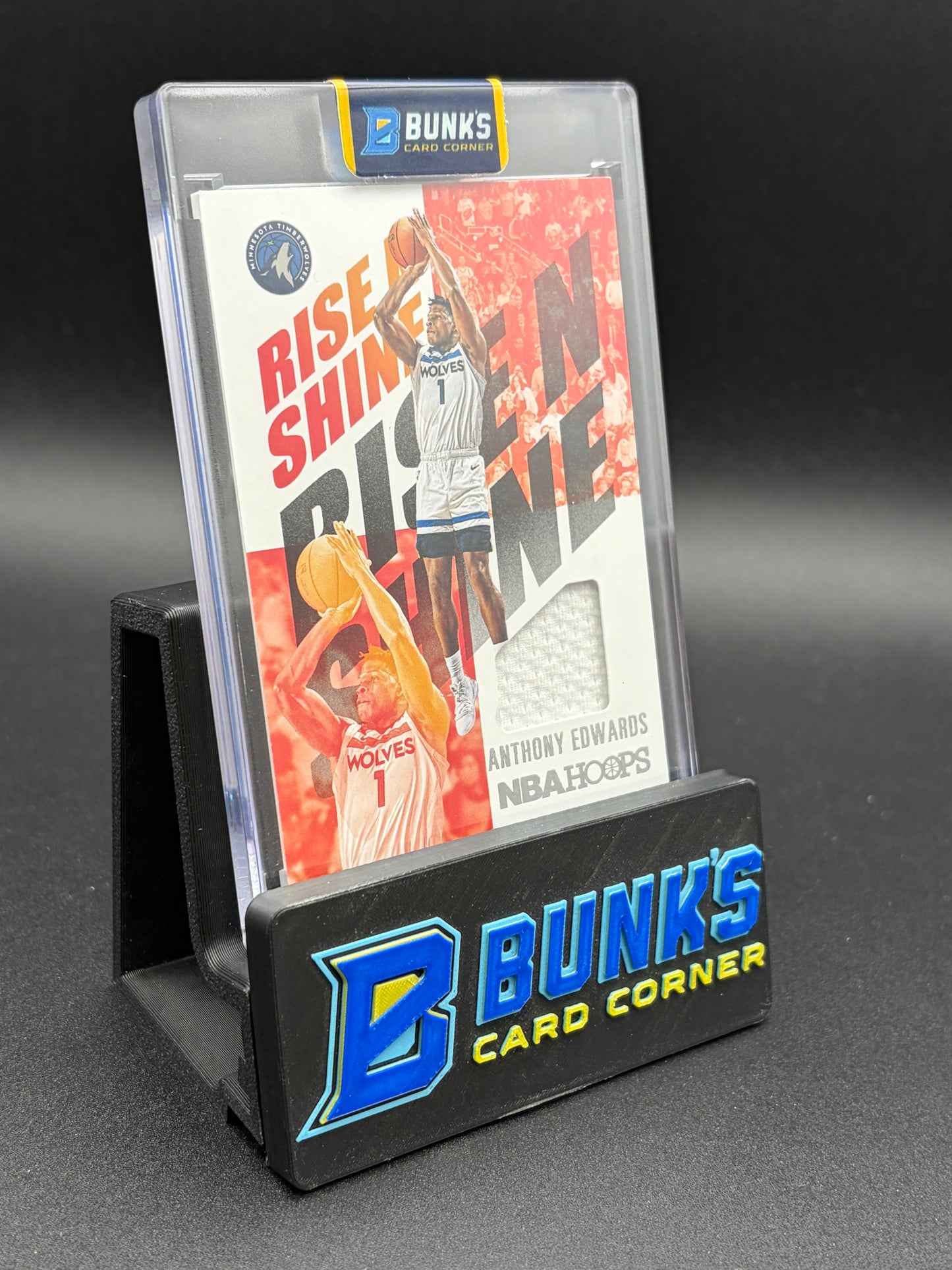 2020-21 Anthony Edwards Risen Shine Hoops Panini Patch