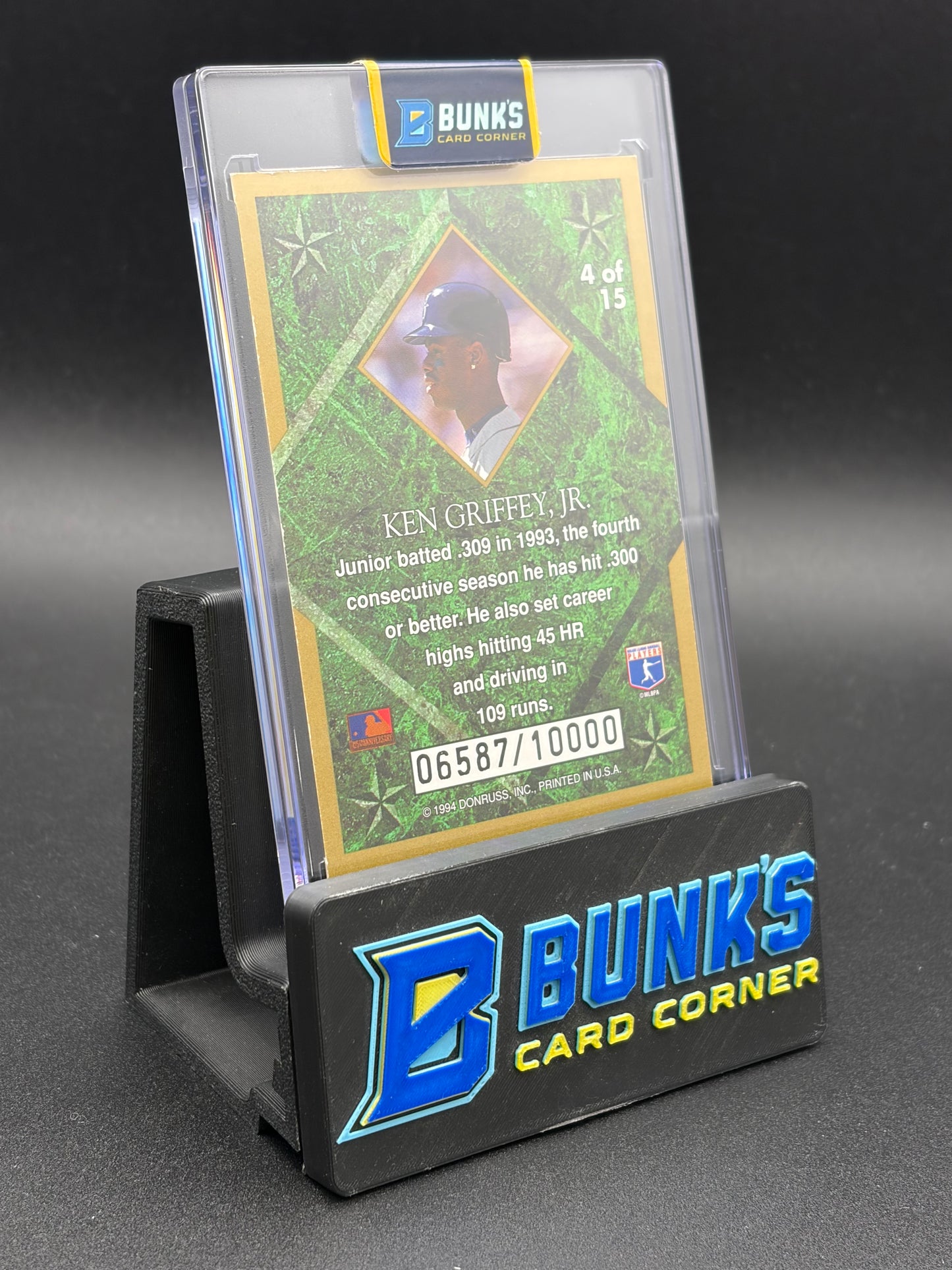 1994 Ken Griffey Jr Leaf Gold Stars 6587/10000