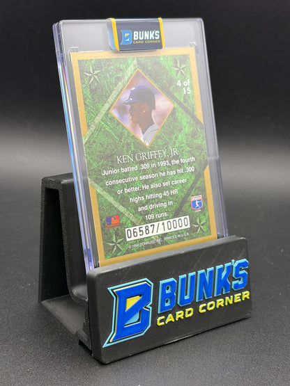 1994 Ken Griffey Jr Leaf Gold Stars 6587/10000