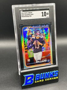 2024 Caleb Williams Prism Refractor RC SGC 10 (Box B54)
