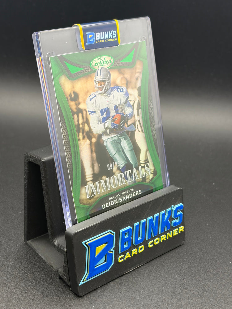 2025 Deion Sanders Certified Panini Green Mirror Immortals 9/25