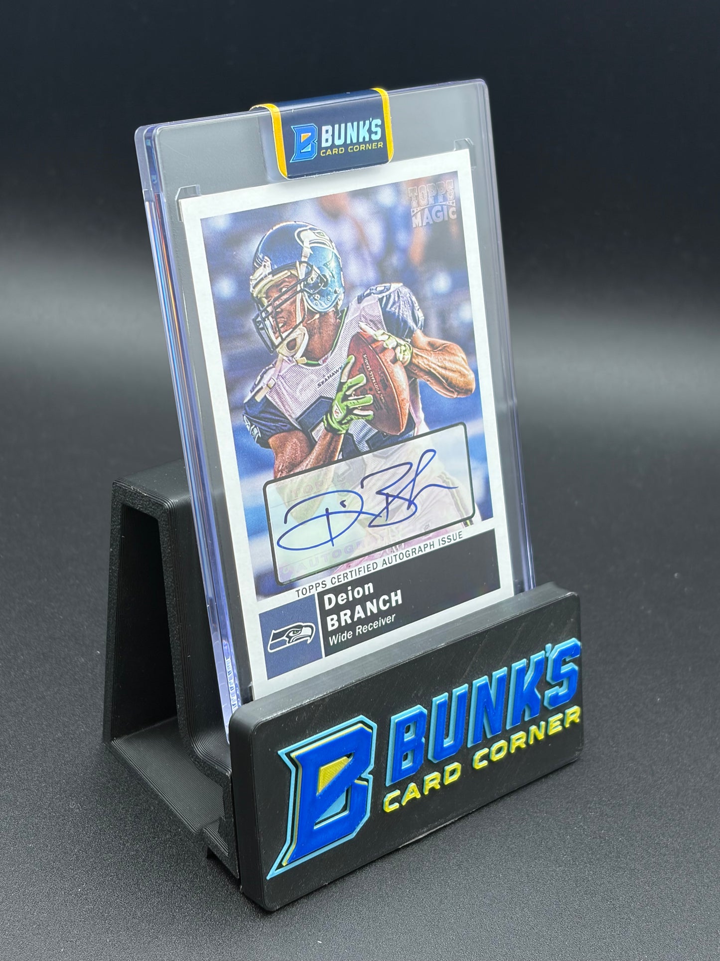 2010 Deion Branch Topps Auto Magic